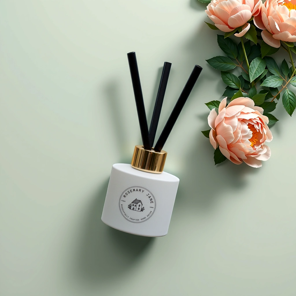 Rose Garden White Classic Reed Diffuser 100ml
