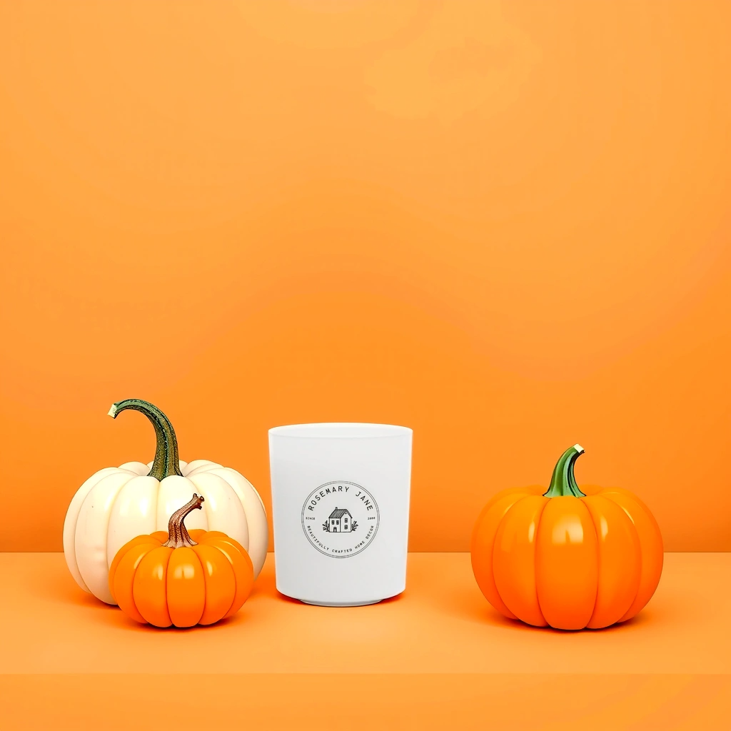 Pumpkin Spice - Classic Candle White 300ml/30CL
