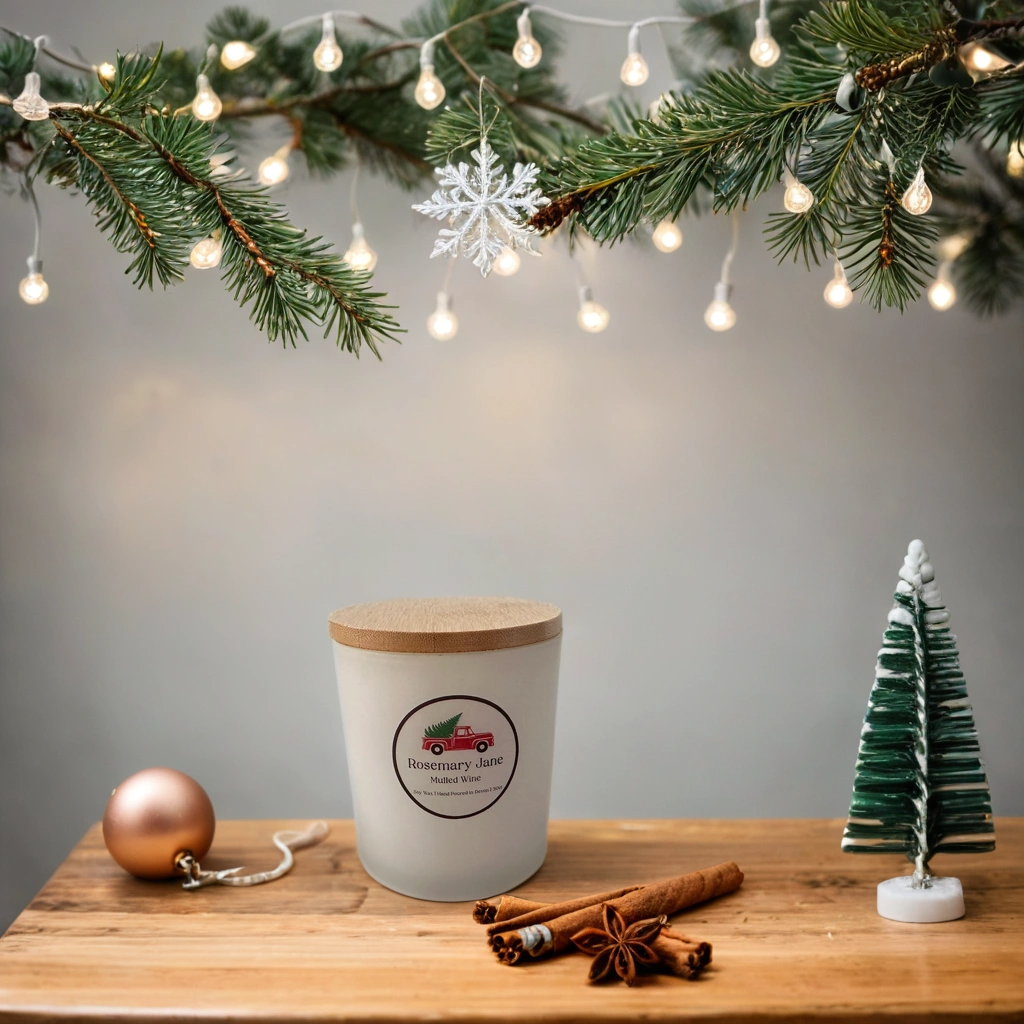 Fir Tree Scented Classic Candle White 300ml/30CL