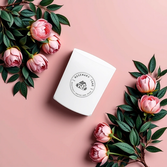 Rose Garden White Scented Classic Candle 300ml/30CL