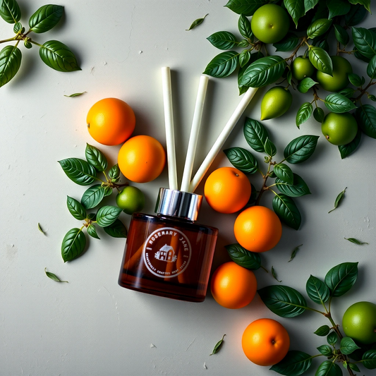 New Day - Lime, Basil, and Mandarin Amber Classic Reed Diffuser 100ml