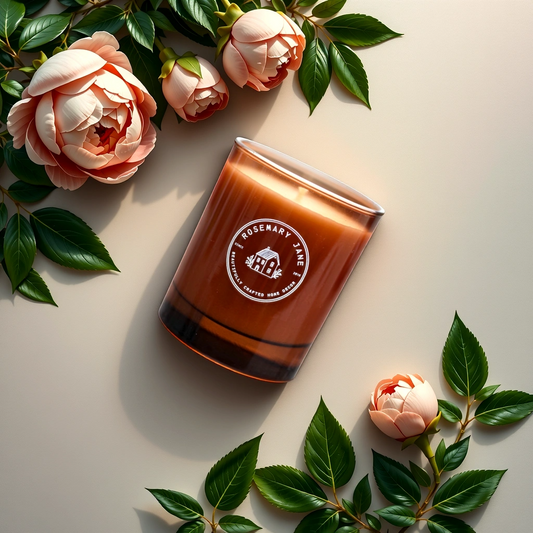Rose Garden Amber Scented Classic Candle 300ml/30CL