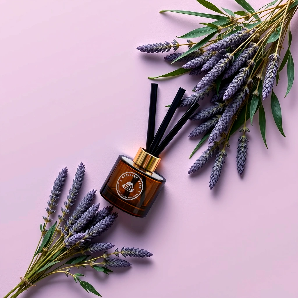 Lavender and Patchouli Amber Classic Reed Diffuser 100ml - Sleep Well & Relax