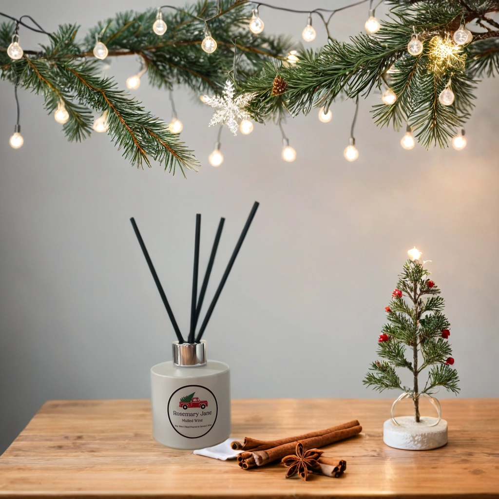 Fir Tree Snow White Classic Reed Diffuser 100ml