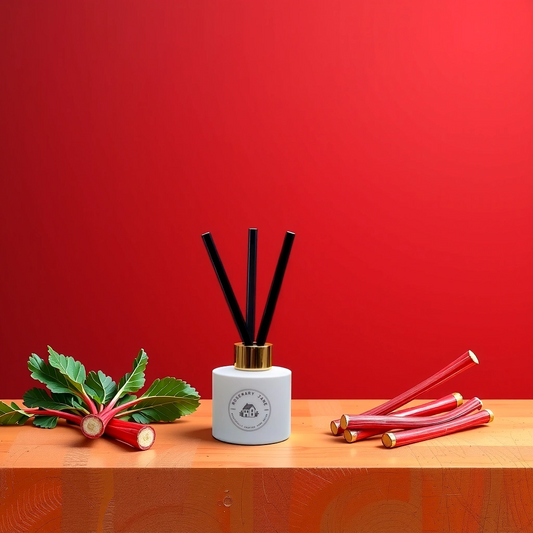 Rhubarb White Classic Reed Diffuser 100ml -