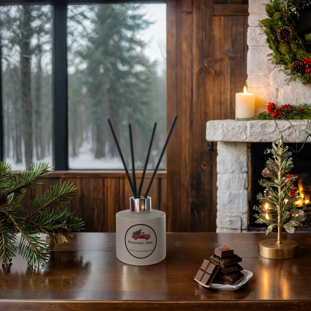 Hot Chocolate & Macaroon Snow White Classic Reed Diffuser 100ml